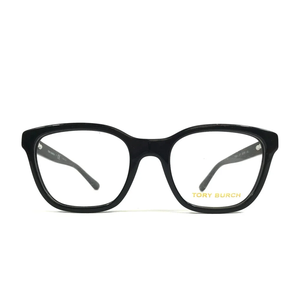 Tory Burch Eyeglasses Frames TY2073 1377 Shiny Black Cat Eye Full Rim 50-19-135